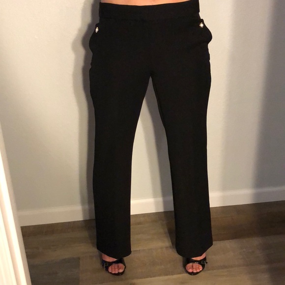 Anne Klein black dress pants size 6 - Picture 6 of 6